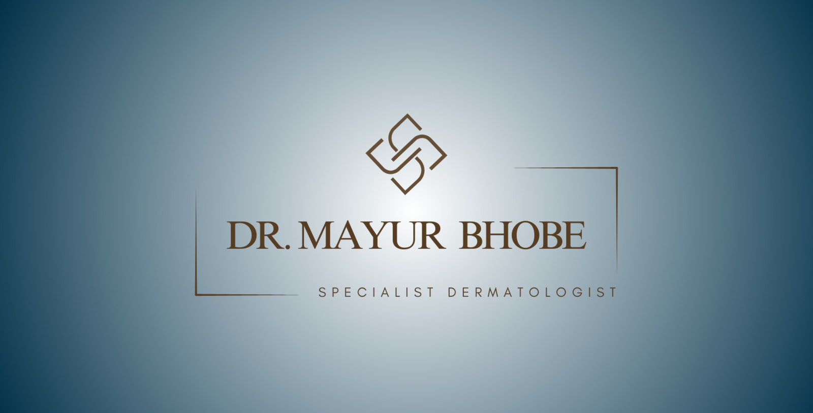 Website Portfolio 38 Dr. Mayur logo representing advanced dermatology care in skin, hair, and aesthetic solutions